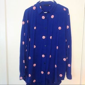 Super Rare Lazy oaf Smiley Oversized shirt